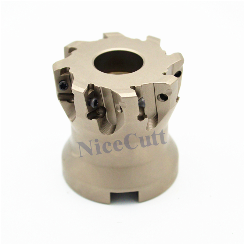 NiceCutt Milling Cutter EXN03R Fast Feed Tools Holder Milling Bar For LNMU Inserts High Speed Milling Cutter 
