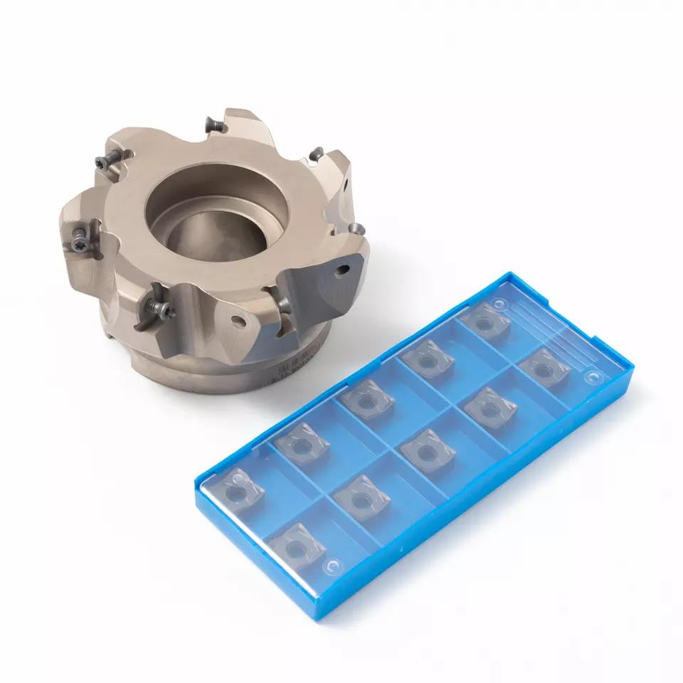 OEM HRC45 Nickel-plating Hard Alloy Face Milling Cutter Head Tool Holder