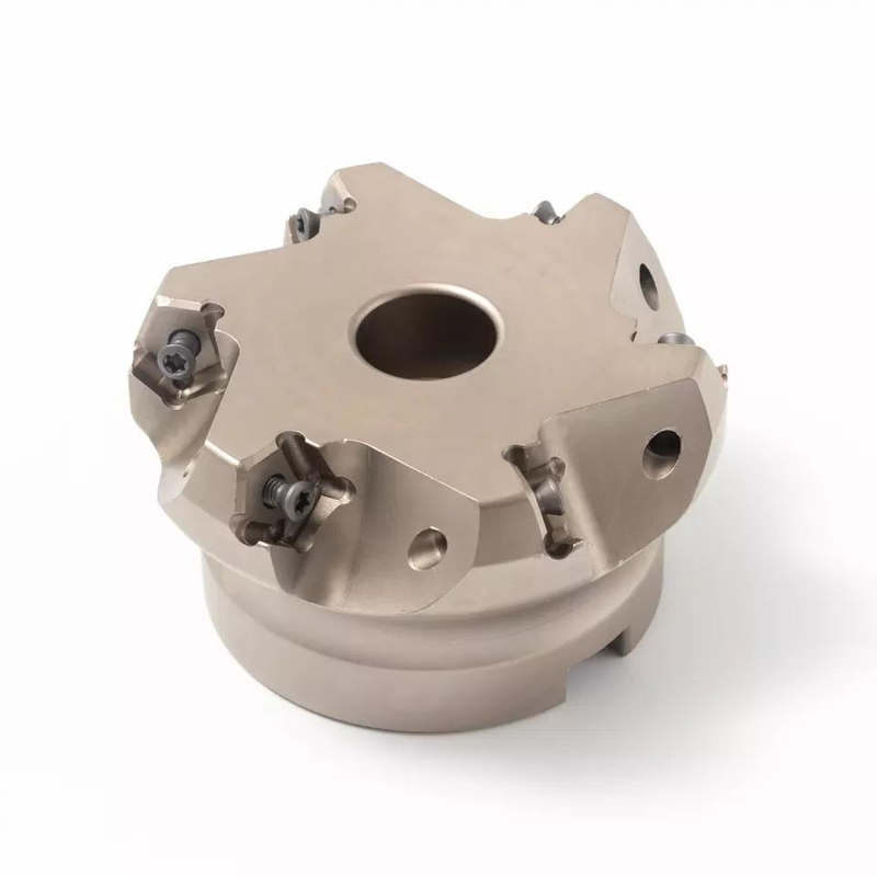 Nickel Coating Hrc45 Hard Alloy Mill Tools Cnc Milling Machining Cutter Head