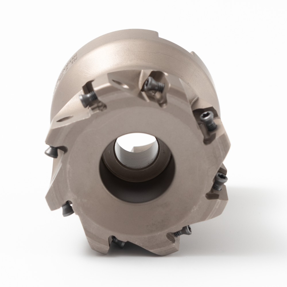 Hard Alloy Indexable End Mill Insert Holder Fast Feed Milling Cutter Cnc Milling Head