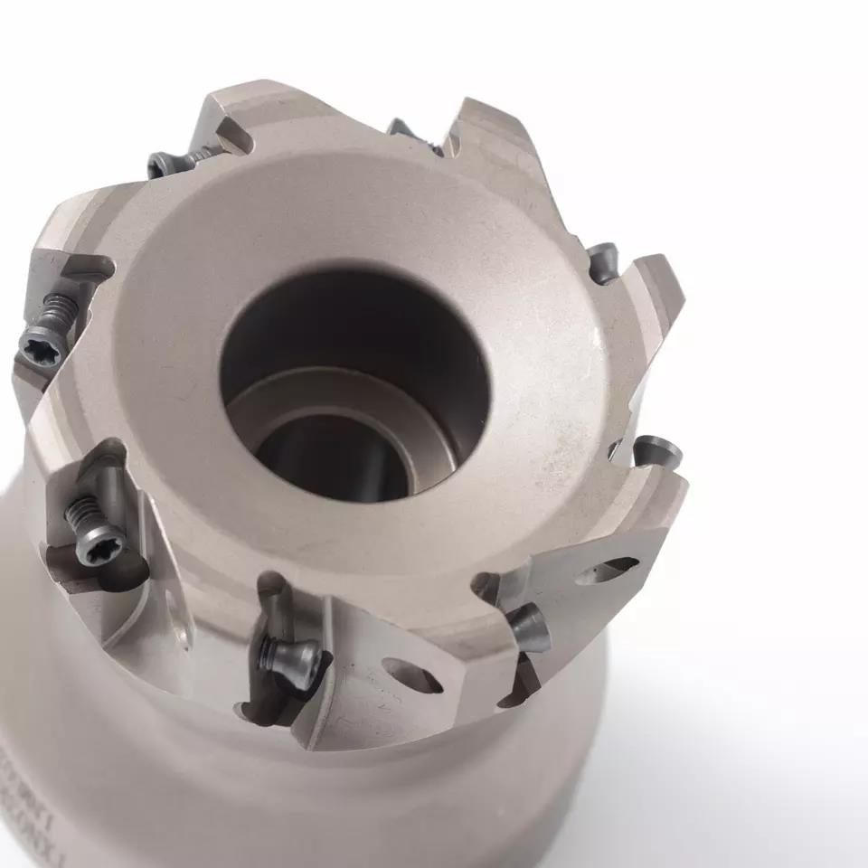 Hard Alloy Indexable End Mill Insert Holder Milling Cutter Cnc Milling Head