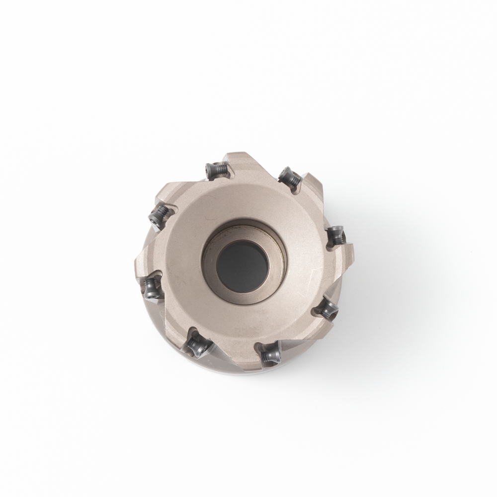 Hard Alloy Indexable End Mill Insert Holder Fast Feed Milling Cutter Cnc Milling Head