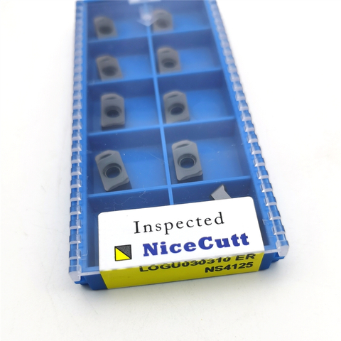 LOGU0303 Inserts High Speed Milling Inserts Blade Lathe tool holder MFH CNC fast feed holder Milling Tool Holder Match