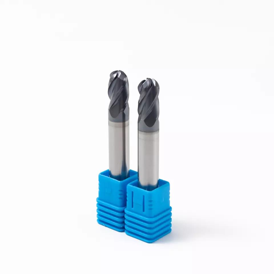 HRC55 Milling Cutter Cnc Solid Carbide End Mill For Steel/Cast Iron
