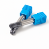 AlCrn Coating HRC55 Cnc Cutting Tools Solid Carbide End Mill Endmill For Stainless Steel