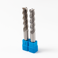 Customized HRC45 Uncoated Milling Cnc Tools Carbide End Mill For General Machining Of Aluminum