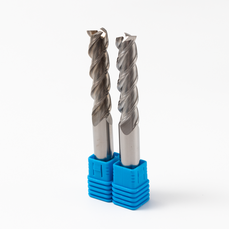 Customized HRC45 Uncoated Milling Cnc Tools Carbide End Mill For General Machining Of Aluminum