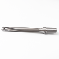 Nickel-Plating Hard Metal Drilling Tools Industrial Solid Carbide Drill For Stainless Steel