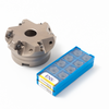 Nickel Coating Hrc45 Hard Alloy Face Mill Tools Cnc Milling Machining Cutter Head