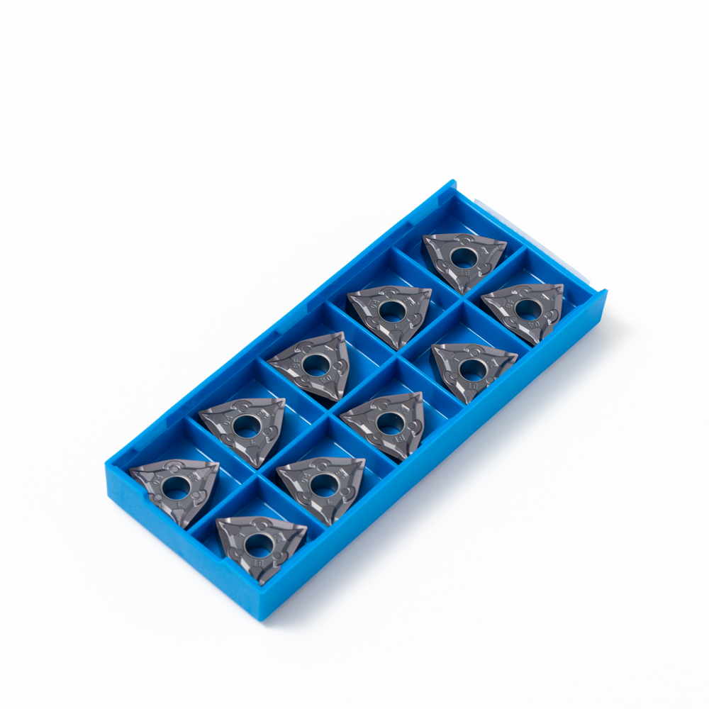 HRC40-45 Tungsten Carbide Turning Machining Cnc Turning Inserts Cutting Tool WNMG080404-BF-EM3125 For Lathe Tool