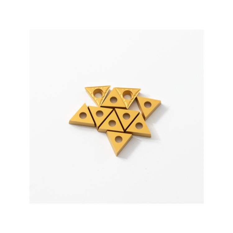 Top Selling TCMT16T304-EM-EP1125 Medium Precision Inserts Yellow Steel Tungsten Carbide Inserts