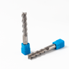 Customized HRC45 Uncoated Milling Cnc Tools Carbide End Mill For General Machining Of Aluminum