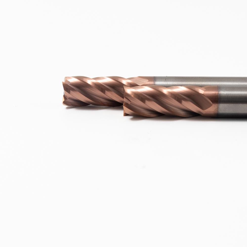 High Speed Hrc55 Safety Milling Cutter Solid Carbide Endmill For Aluminum Cutting