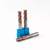 Customized HRC55 Solid Carbide Milling Tool Single Flute End Mill Cutters For Stainless Steel