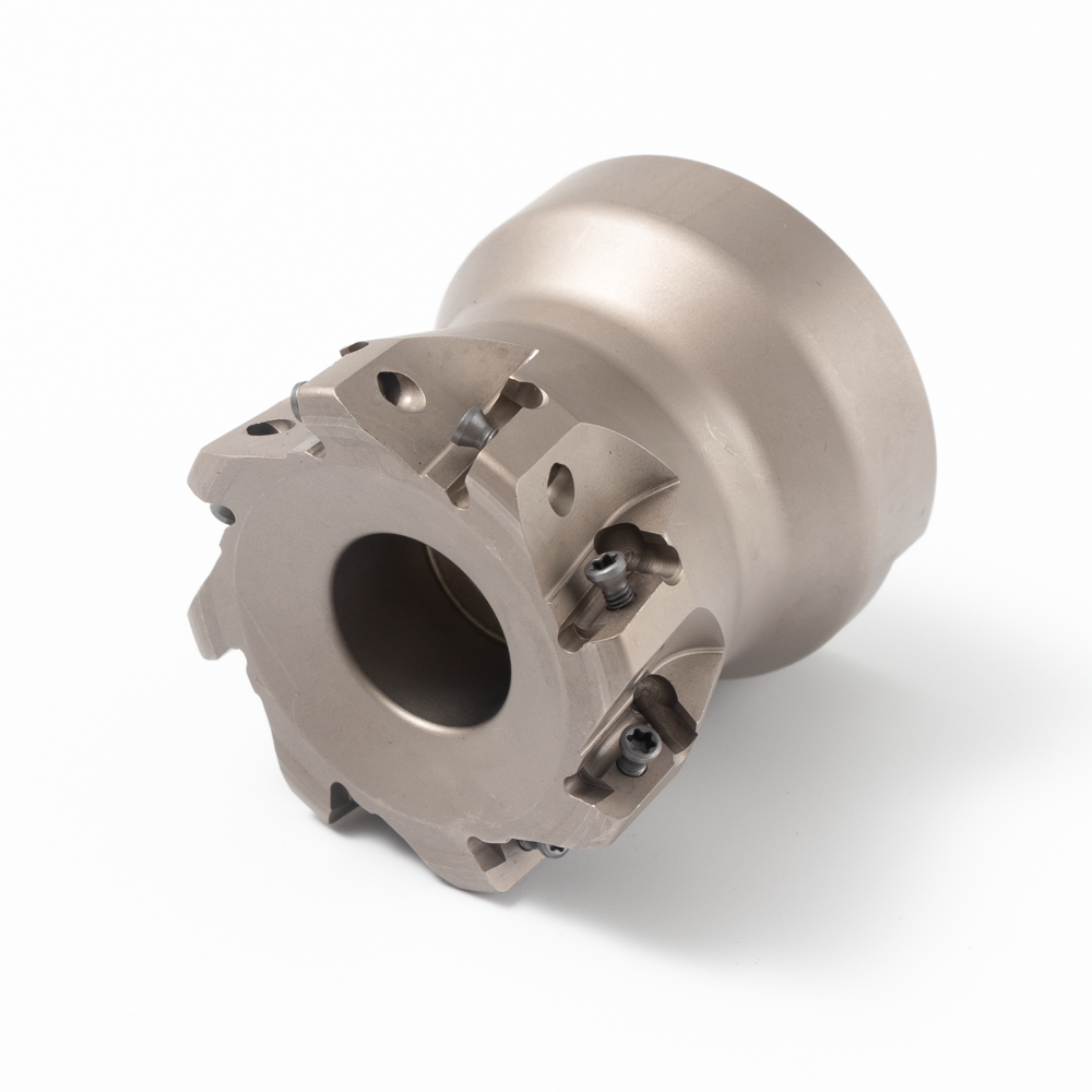Hard Alloy Indexable End Mill Insert Holder Fast Feed Milling Cutter Cnc Milling Head