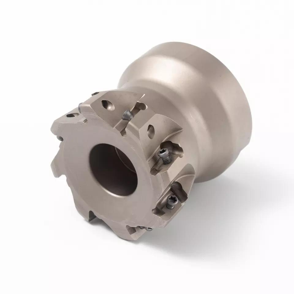 Hard Alloy Indexable End Mill Insert Holder Milling Cutter Cnc Milling Head