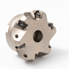 Nickel Coating Hrc45 Hard Alloy Face Mill Tools Cnc Milling Machining Cutter Head