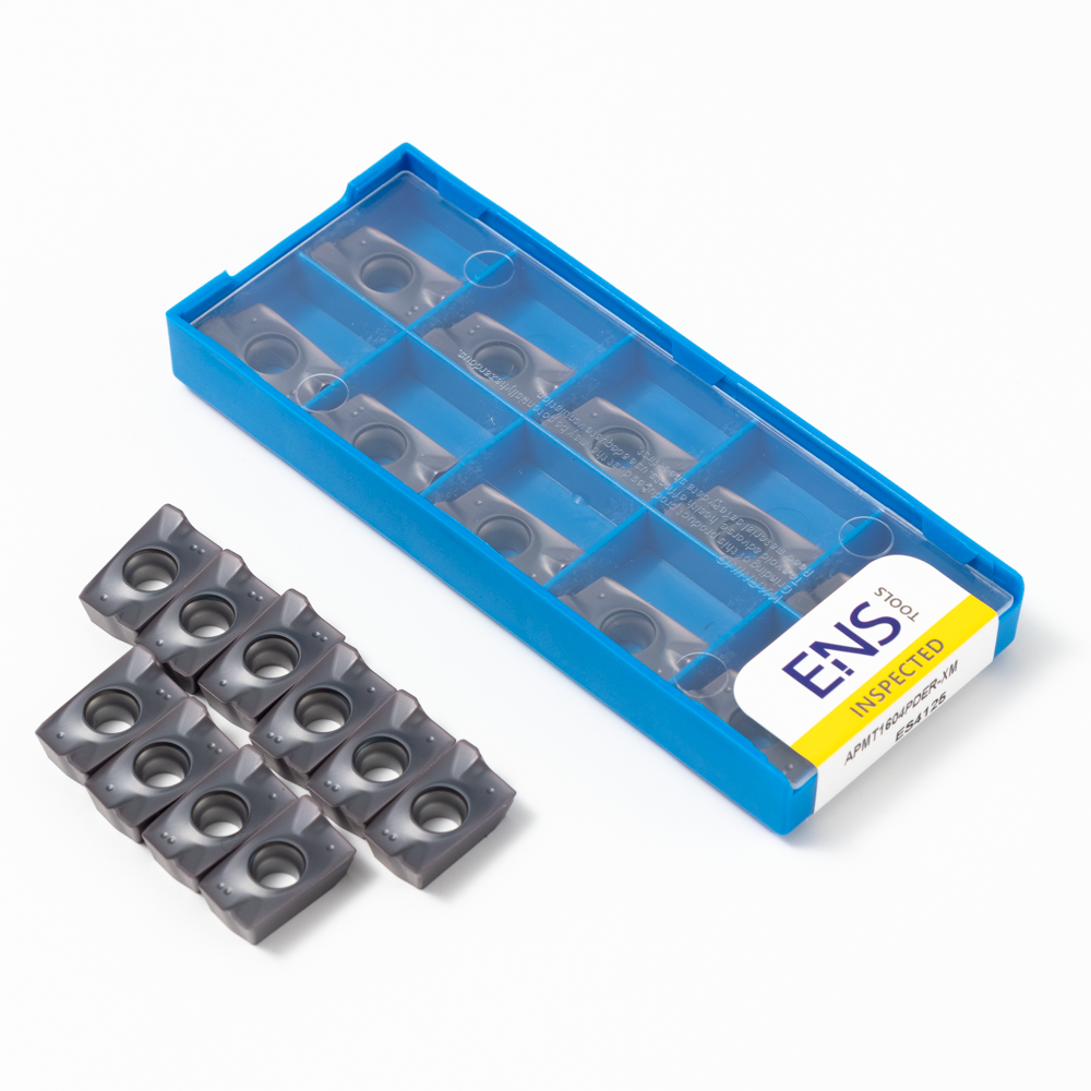 CVD/PVD Coating Tungsten Carbide External Turning Tool Inserts APMT1604PDER-XM-ES4125 For Cnc Lathe Machine
