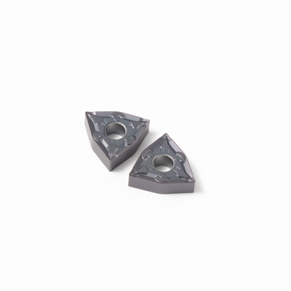 HRC40-45 Tungsten Carbide Turning Machining Cnc Turning Inserts Cutting Tool WNMG080404-BF-EM3125 For Lathe Tool