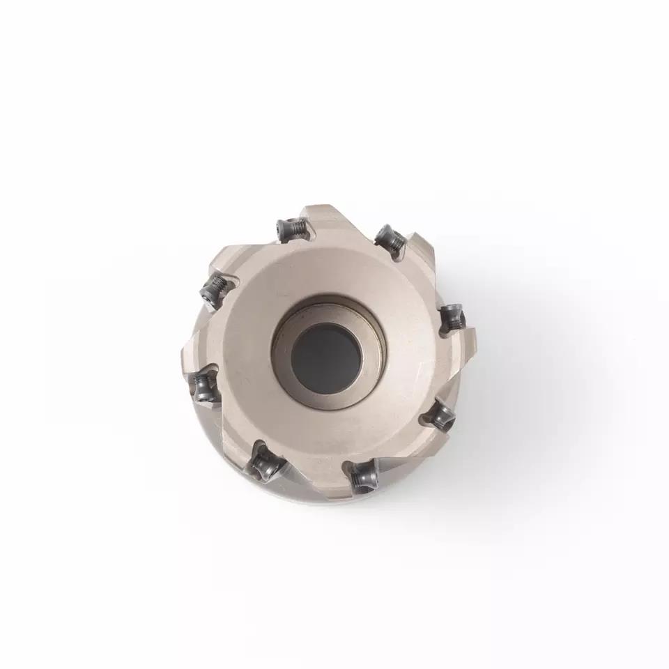 Hard Alloy Indexable End Mill Insert Holder Milling Cutter Cnc Milling Head